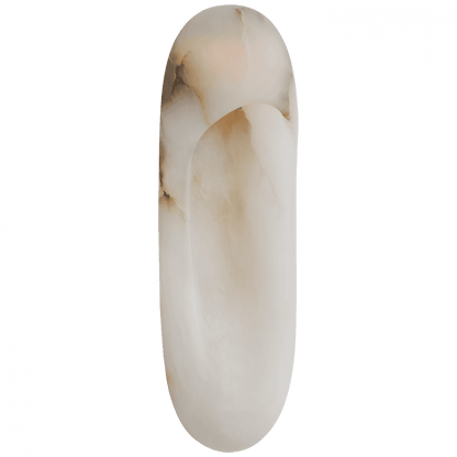 Visual Comfort Signature Esculpa 18 Alabaster and Bronze