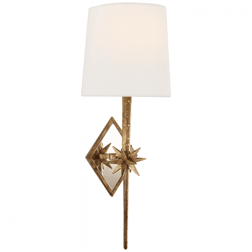 Visual Comfort Signature Etoile Sconce Gilded Iron