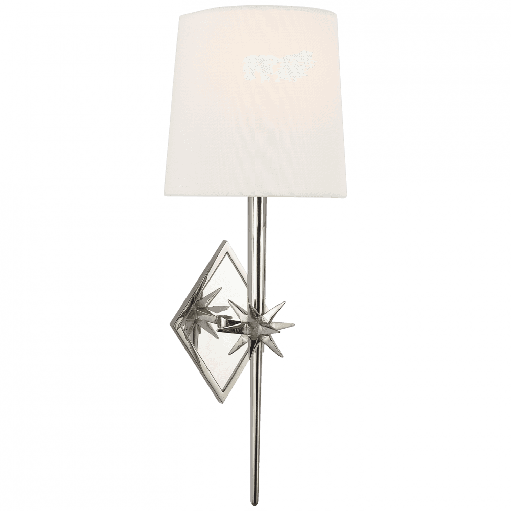Visual Comfort Signature Etoile Sconce Polished Nickel