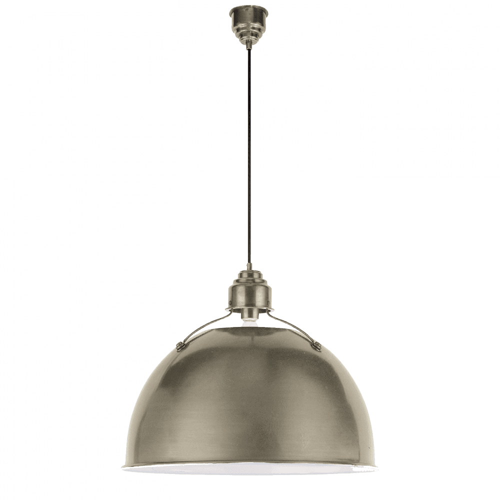 Visual Comfort Signature Eugene Pendant Antique Nickel