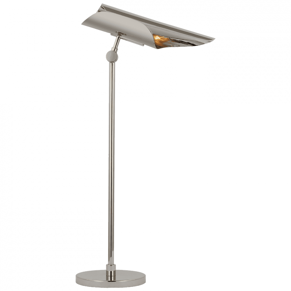 Visual Comfort Signature Flore Desk Lamp Polished Nickel