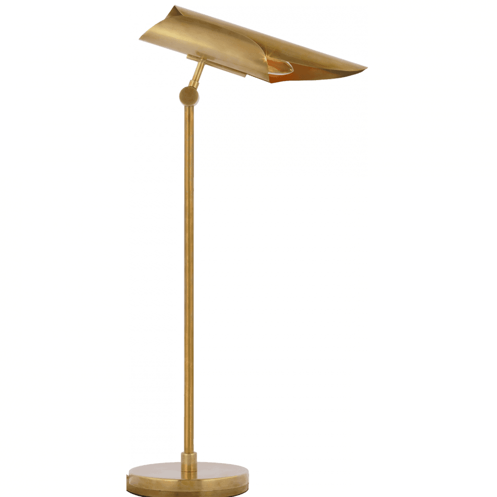 Visual Comfort Signature Flore Desk Lamp Soft Brass