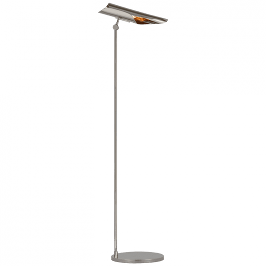 Visual Comfort Signature Flore Floor Lamp Polished Nickel
