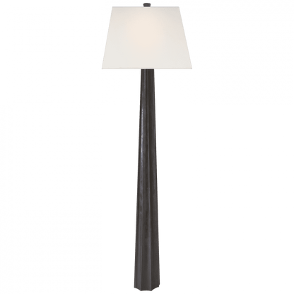 Visual Comfort Signature Fluted Spire Floor Lamp Aged Iron