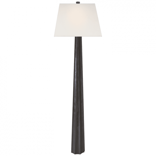 Visual Comfort Signature Fluted Spire Floor Lamp Aged Iron