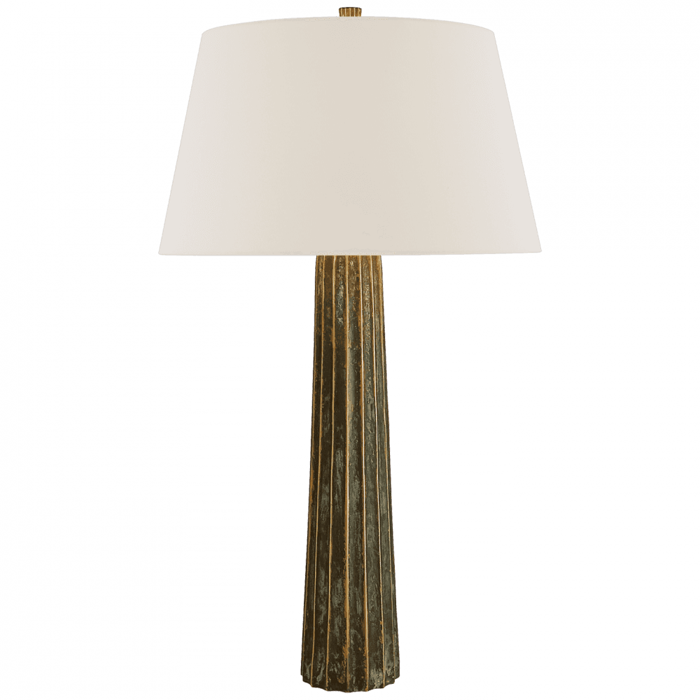 Visual Comfort Signature Fluted Spire Large Table Lamp Bronze