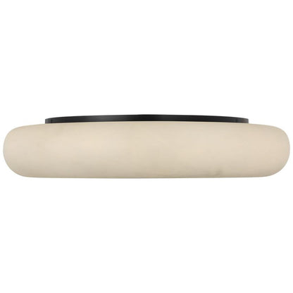 Visual Comfort Signature Formosa 22 Alabaster and Polished Nickel