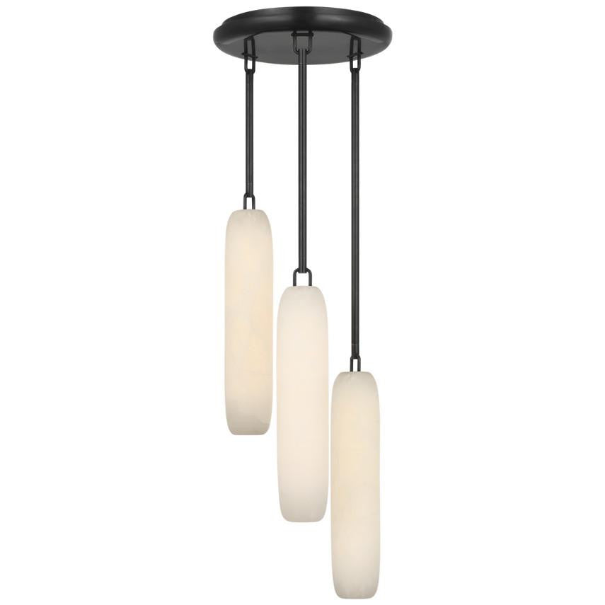 Visual Comfort Signature Formosa 3-Light Pendant Bronze