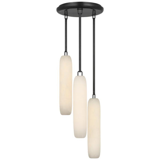 Visual Comfort Signature Formosa 3-Light Pendant Bronze