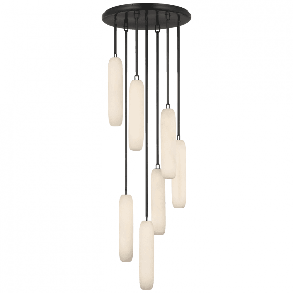 Visual Comfort Signature Formosa 7-Light Pendant Bronze
