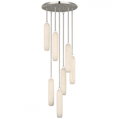 Visual Comfort Signature Formosa 7-Light Pendant Polished Nickel
