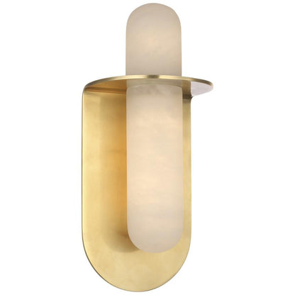 Visual Comfort & Co. Signature Collection Fosse 11" Oval Sconce, Visual Comfort & Co. Signature Collection KW 2003AB-ALB DDEA4