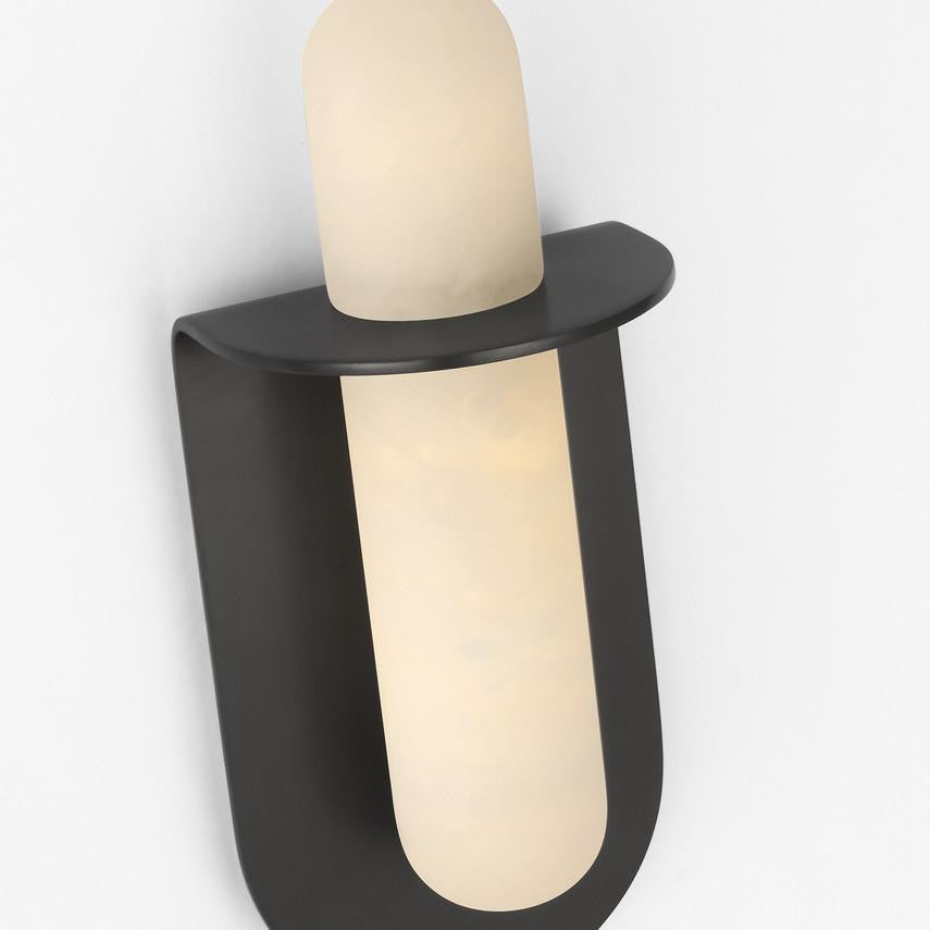 Visual Comfort & Co. Signature Collection Fosse 11" Oval Sconce, Visual Comfort & Co. Signature Collection KW 2003BZ-ALB N1Y6A