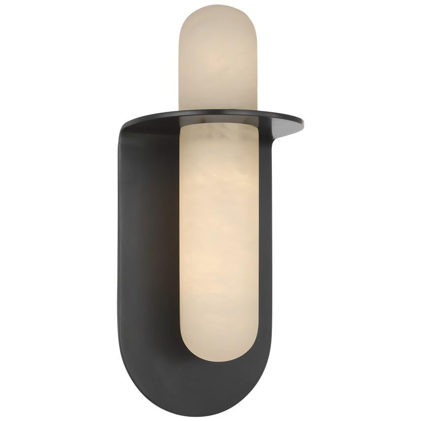 Visual Comfort & Co. Signature Collection Fosse 11" Oval Sconce, Visual Comfort & Co. Signature Collection KW 2003BZ-ALB N1Y6A