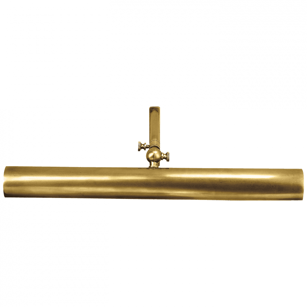 Visual Comfort Signature Frame Makers Picture Light Hand-Rubbed Antique Brass