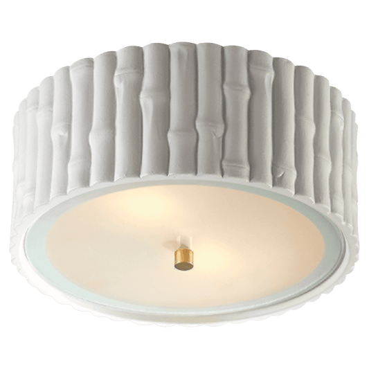 Visual Comfort Signature Frank Flush Mount Plaster White