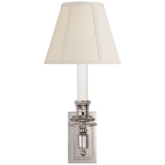 Visual Comfort Signature French Library Wall Sconce Polished Nickel