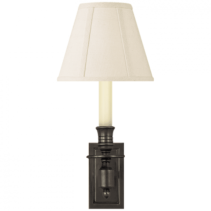 Visual Comfort Signature French Single Library Wall Sconce Bronze