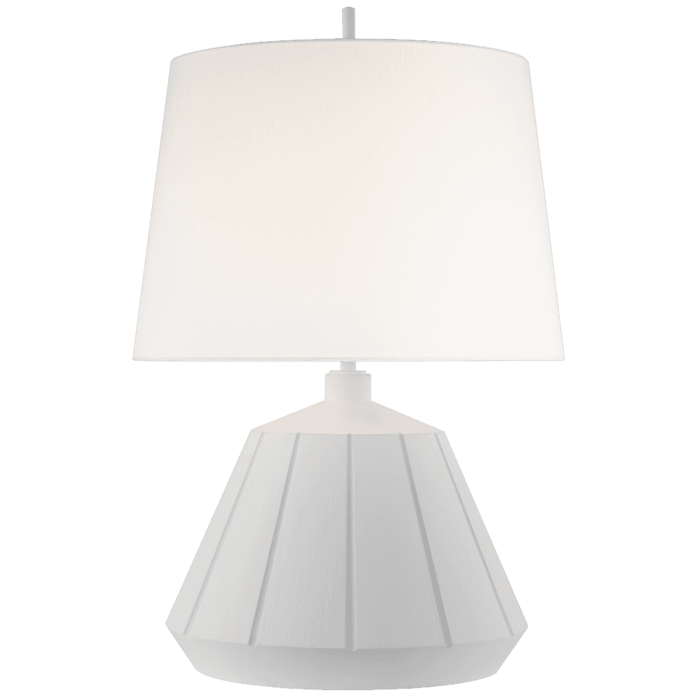 Visual Comfort Signature Frey Medium Table Lamp Plaster White