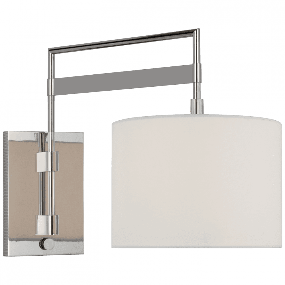 Visual Comfort Signature Gael Medium Articulating Wall Light Polished Nickel