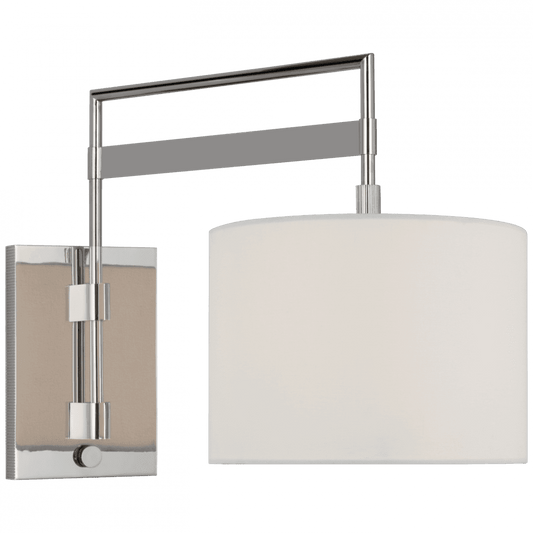 Visual Comfort Signature Gael Medium Articulating Wall Light Polished Nickel