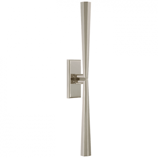Visual Comfort Signature Galahad Linear Wall Sconce Polished Nickel