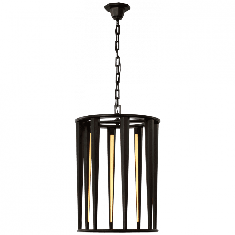Visual Comfort Signature Galahad Medium Lantern Bronze