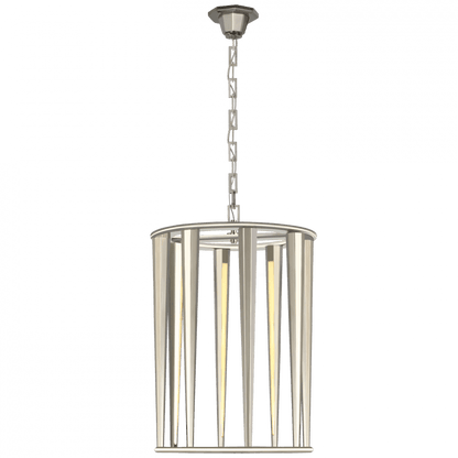 Visual Comfort Signature Galahad Medium Lantern Polished Nickel
