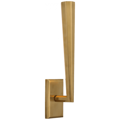Visual Comfort Signature Galahad Single Wall Sconce Hand-Rubbed Antique Brass
