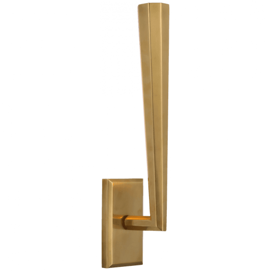 Visual Comfort Signature Galahad Single Wall Sconce Hand-Rubbed Antique Brass