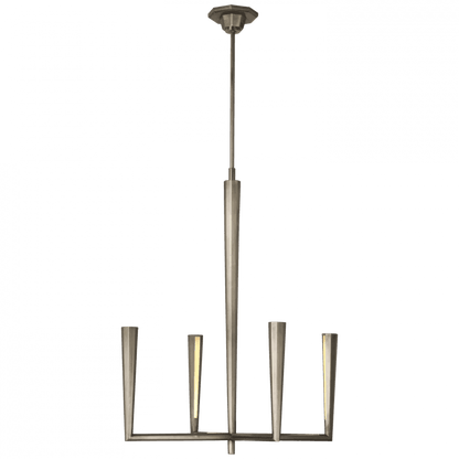 Visual Comfort Signature Galahad Small Chandelier Antique Nickel