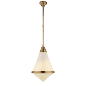Visual Comfort Signature Gale Large Pendant Hand-Rubbed Antique Brass