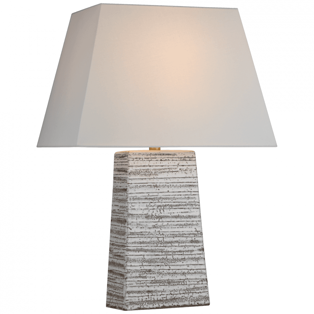 Visual Comfort Signature Gates Table Lamp Malt White Dust