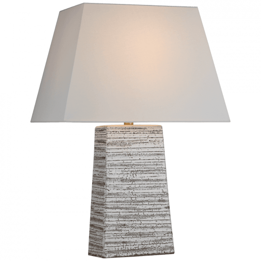Visual Comfort Signature Gates Table Lamp Malt White Dust