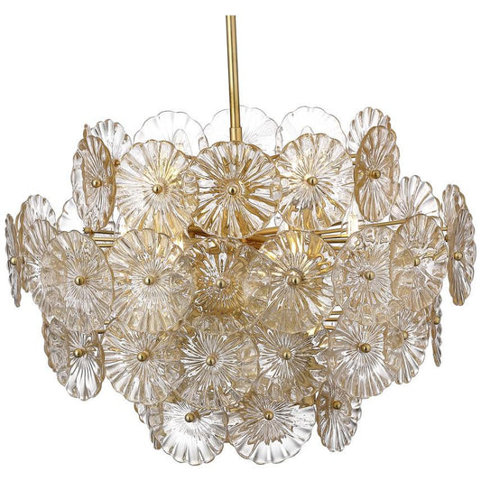 Visual Comfort Signature Gianna 24 Hand-Rubbed Antique Brass