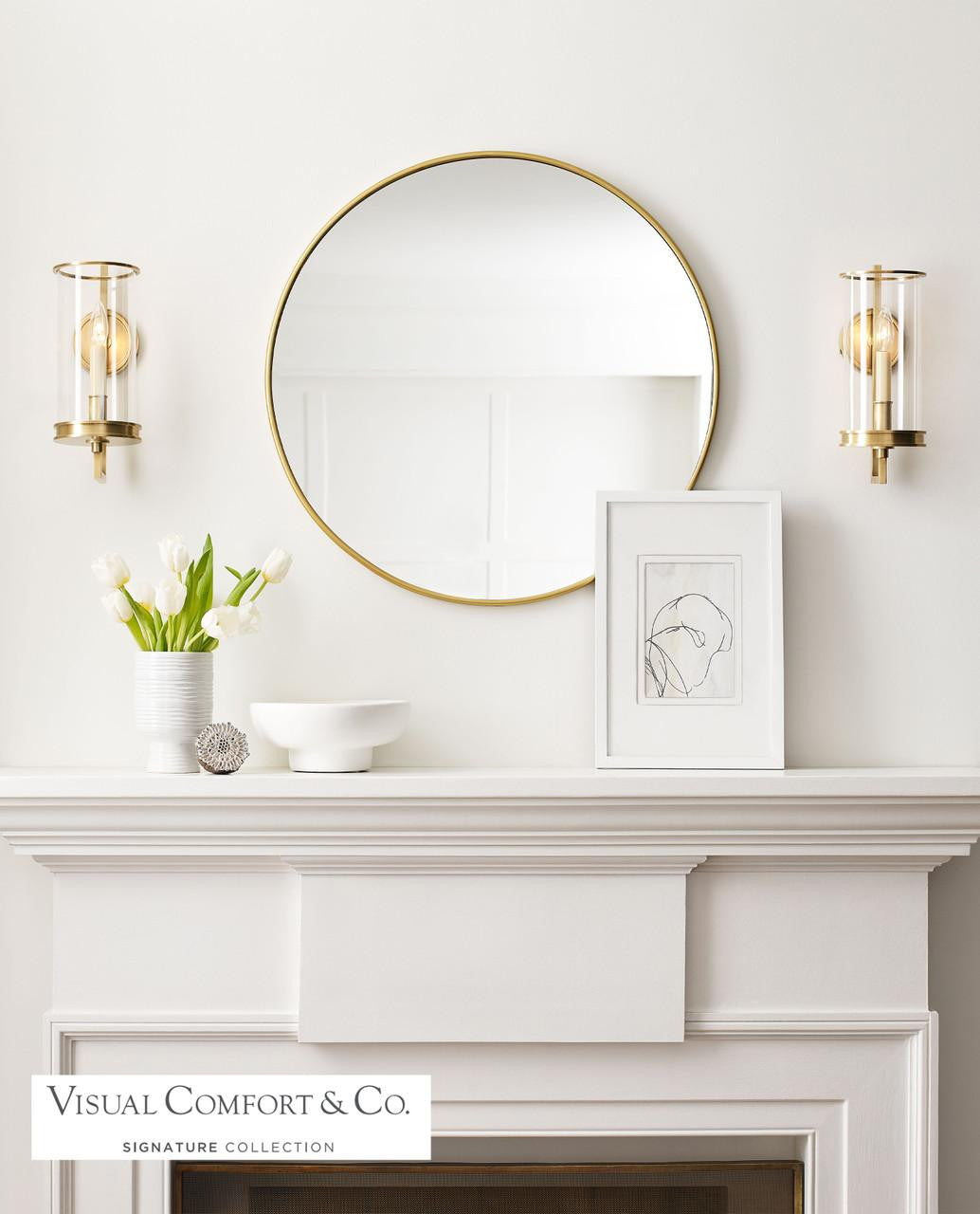 Visual Comfort & Co. Signature Collection Glendon Hurricane Wall Sconce