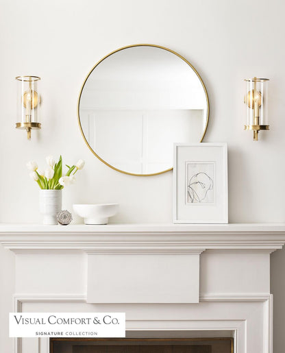 Visual Comfort & Co. Signature Collection Glendon Hurricane Wall Sconce