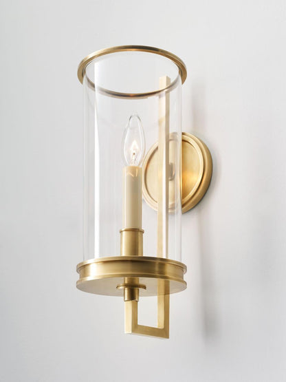 Visual Comfort Signature Glendon Hurricane Wall Sconce Bronze