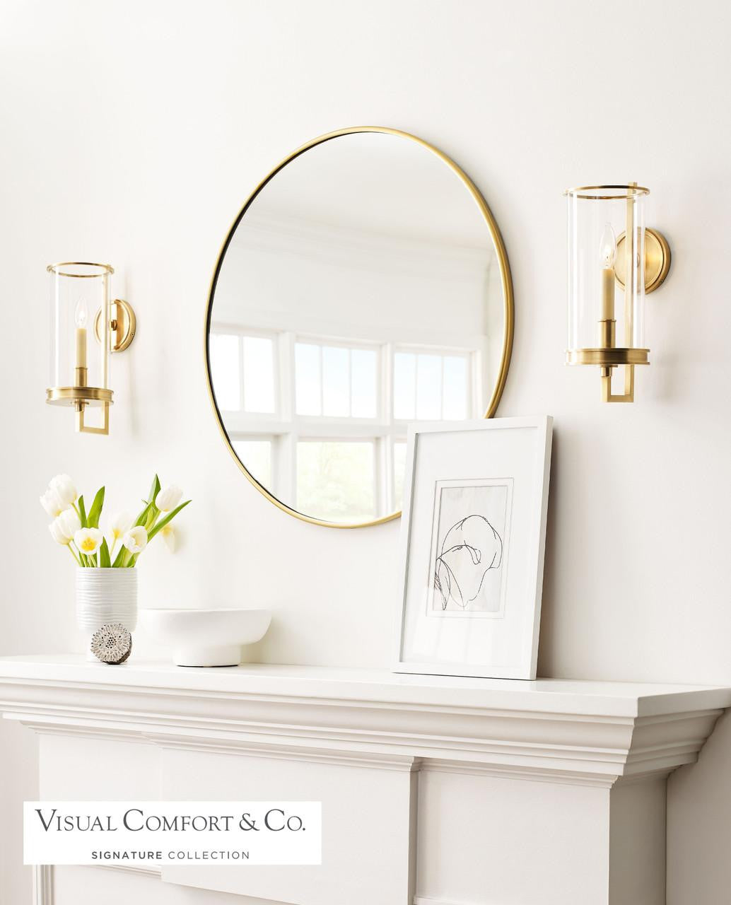 Visual Comfort & Co. Signature Collection Glendon Hurricane Wall Sconce