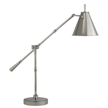 Visual Comfort Signature Goodman Desk Lamp Polished Nickel