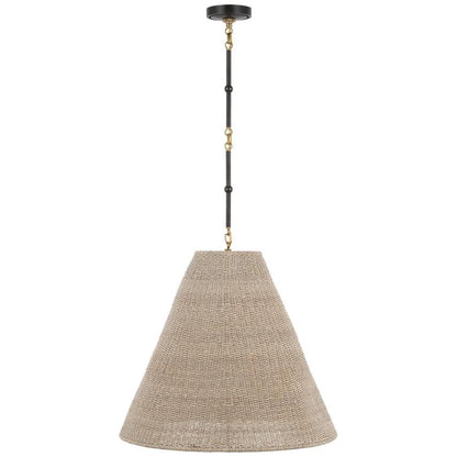 Visual Comfort Signature Goodman Large Hanging Lamp Antique Nickel