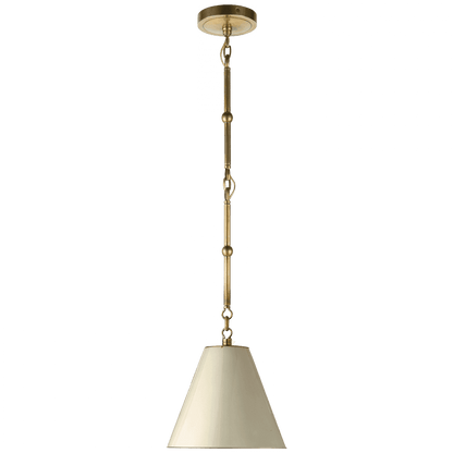 Visual Comfort Signature Goodman Petite Hanging Shade Antique Nickel