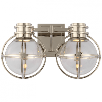 Visual Comfort Signature Gracie Double Wall Sconce Polished Nickel