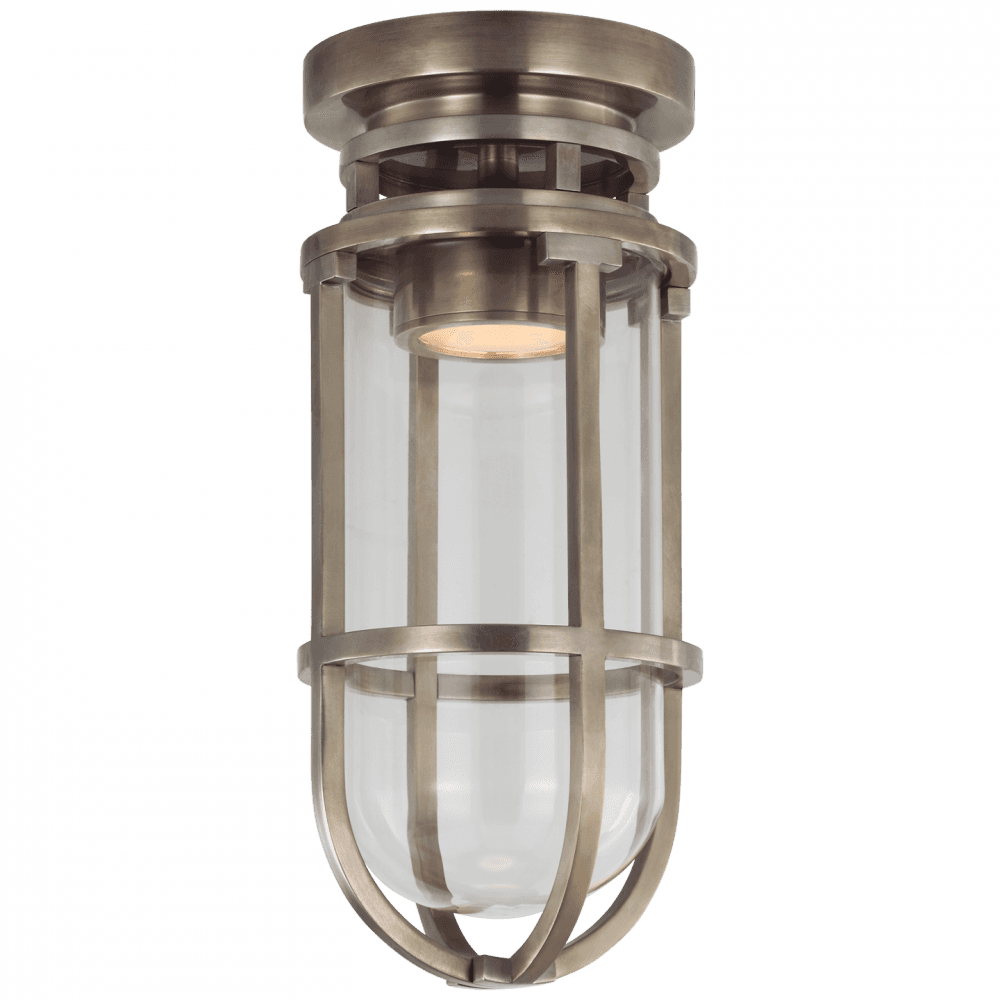 Visual Comfort Signature Gracie Flush Mount Antique Nickel