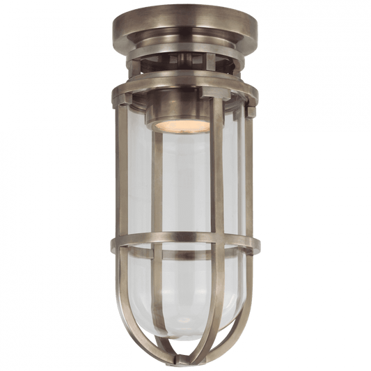Visual Comfort Signature Gracie Flush Mount Antique Nickel