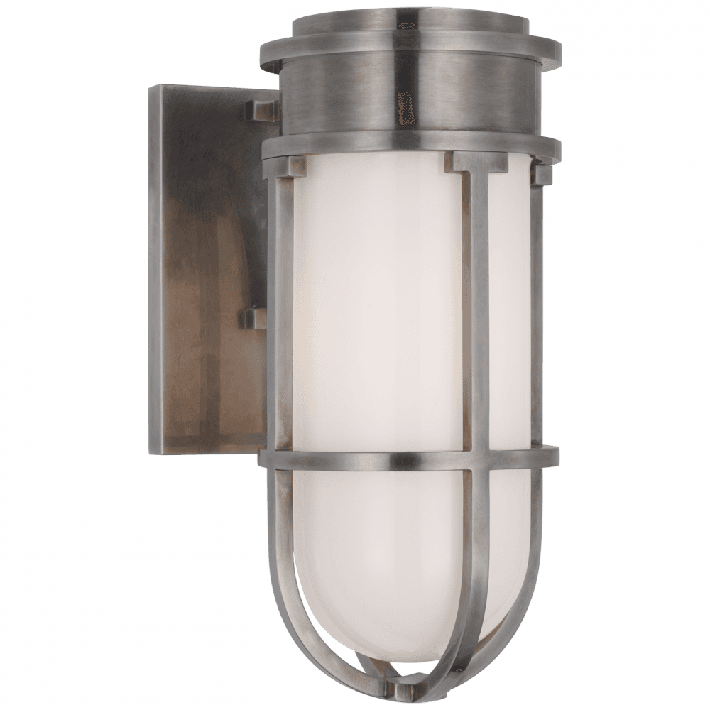 Visual Comfort Signature Gracie Tall Bracketed Sconce Antique Nickel