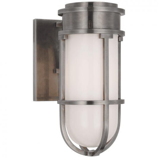 Visual Comfort Signature Gracie Tall Bracketed Sconce Antique Nickel