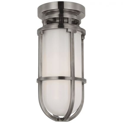 Visual Comfort Signature Gracie Tall Flush Mount Antique Nickel