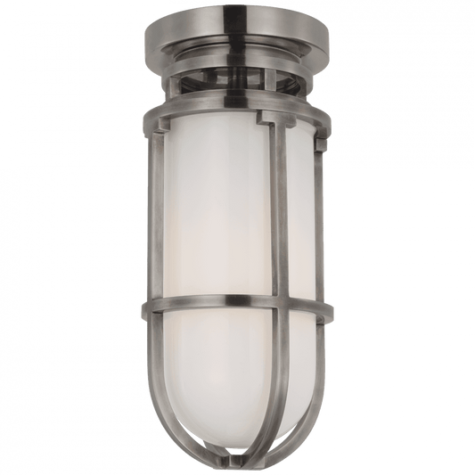 Visual Comfort Signature Gracie Tall Flush Mount Antique Nickel