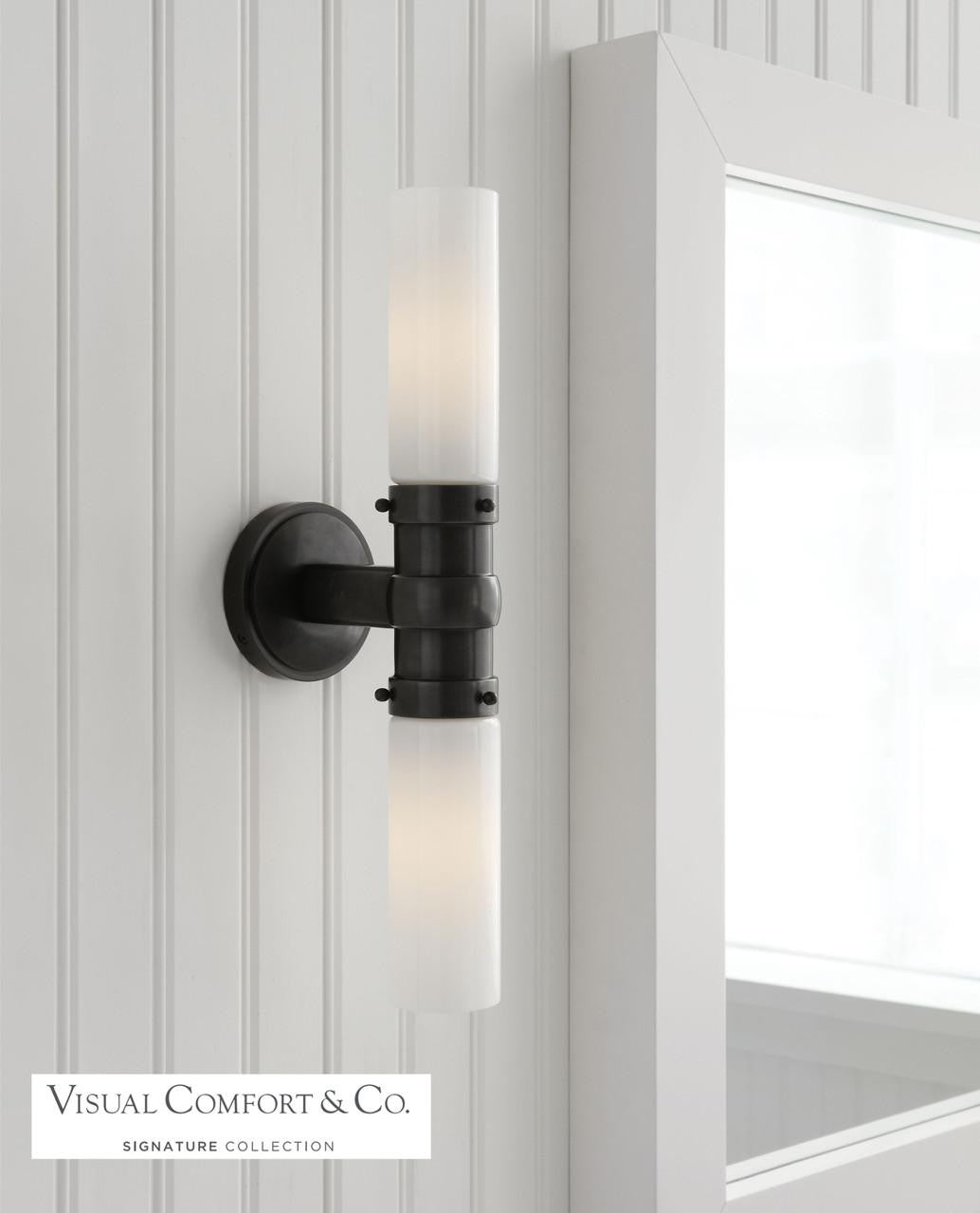 Visual Comfort Signature Graydon Double Bath Light Hand-Rubbed Antique Brass